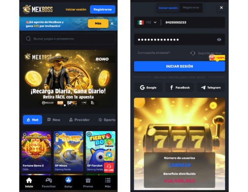 Mexboss Casino App